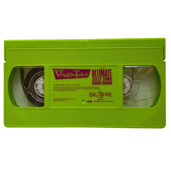 Veggie Tales VHS Lot of 2 Lyle the Kindly Viking Ultimate Silly Song Countdown - Picture 6 of 7